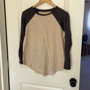 Women’s baseball tee style top